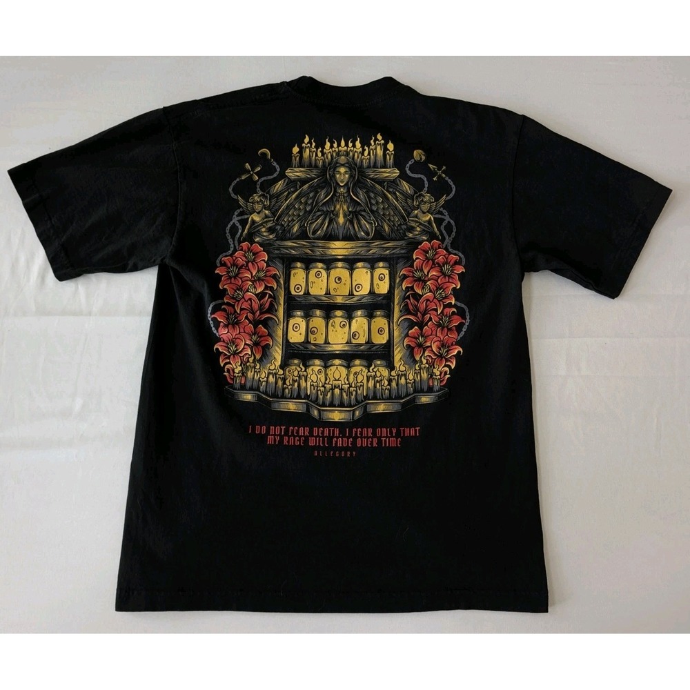 Allegory Threads of Tales T-Shirt Men Med Black Kurapika Hunter x Hunter USA